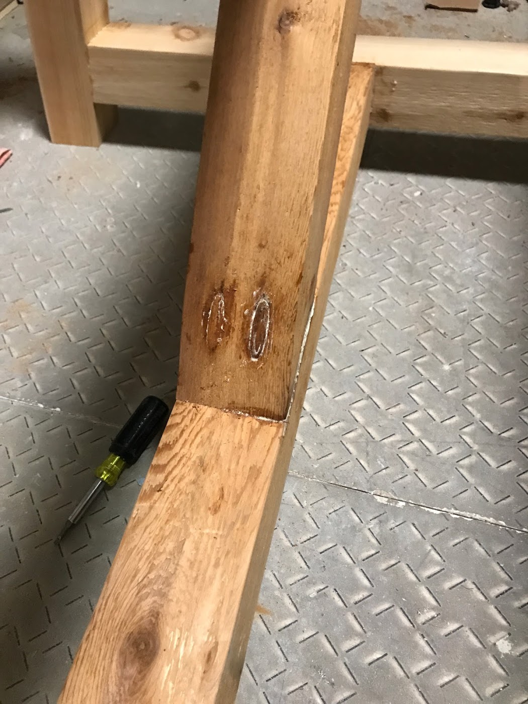 Table Base with Plugs